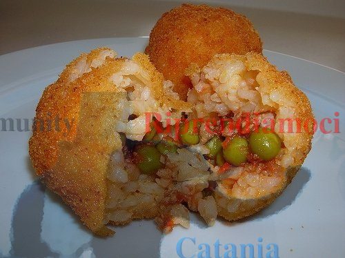 arancini al sugo